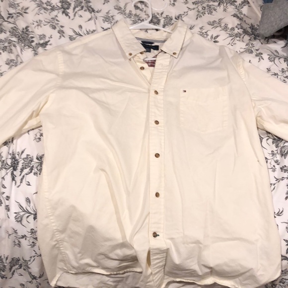 Tommy Hilfiger Button Down Dress Shirt XL - Picture 1 of 3